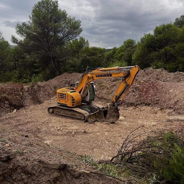 Mise en forme de terrain Folcalquier