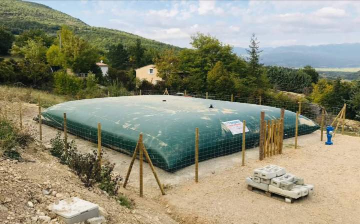 Citerne de stockage d'eau souple Folcalquier