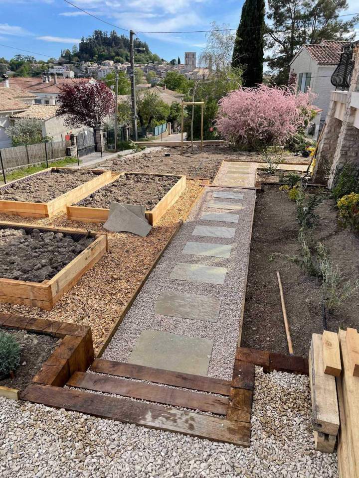 Aménagement jardin Folcalquier